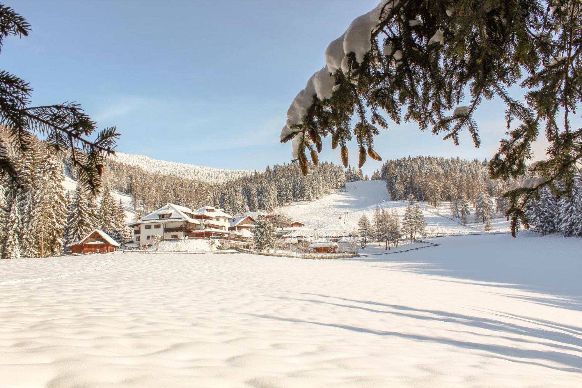 Berghotel Zum Zirm Collalbo Buitenkant foto