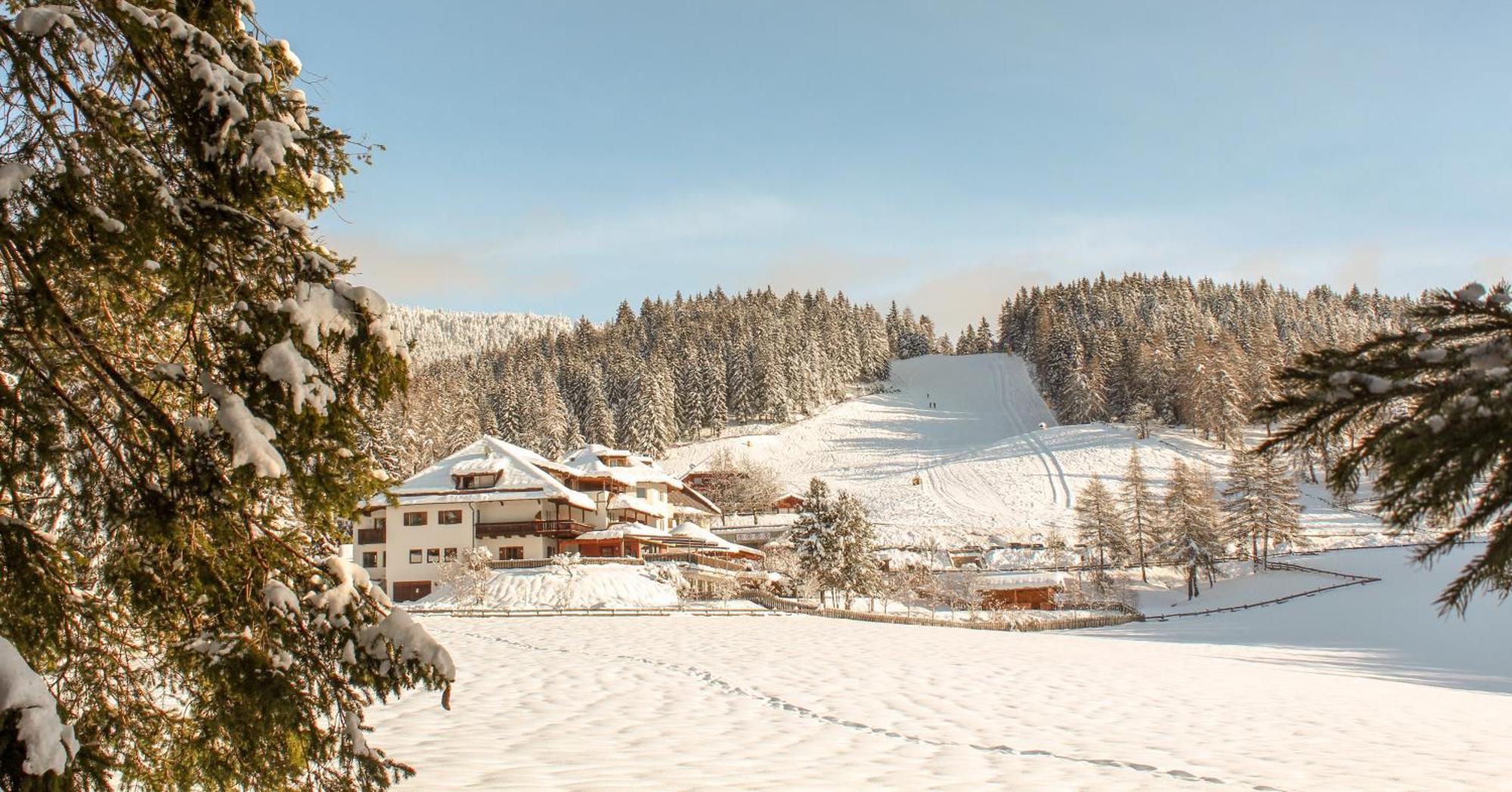 Berghotel Zum Zirm Collalbo Buitenkant foto